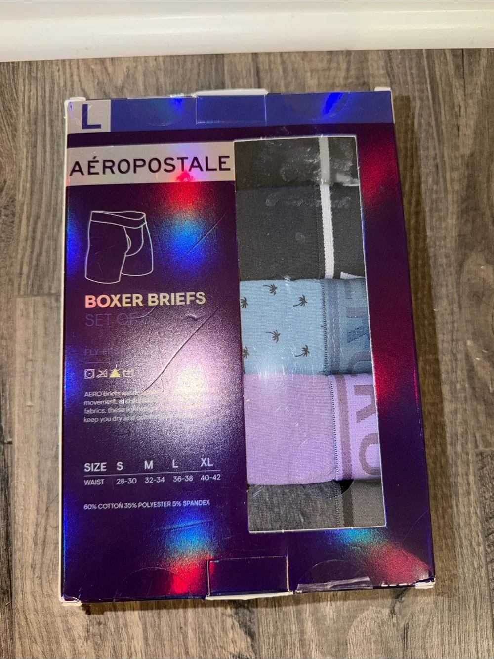 Aeropostale Men's Boxer Briefs Pack
